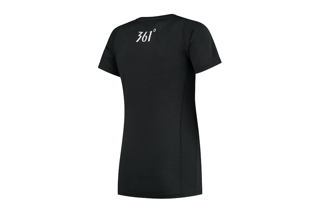 361-QU!K HEATHER MESH SHORT SLEEVE